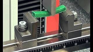 3-point flexure test on paper materials